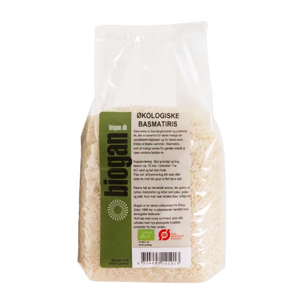 Basmati Hvide Ris Biogan 1 kg økologisk